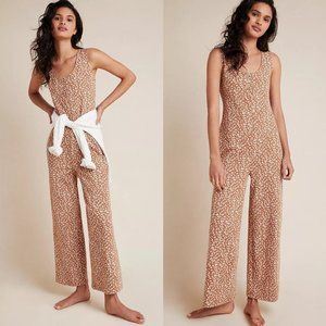 ANTHROPOLOGIE Saturday/Sunday Leopard Jumpsuit